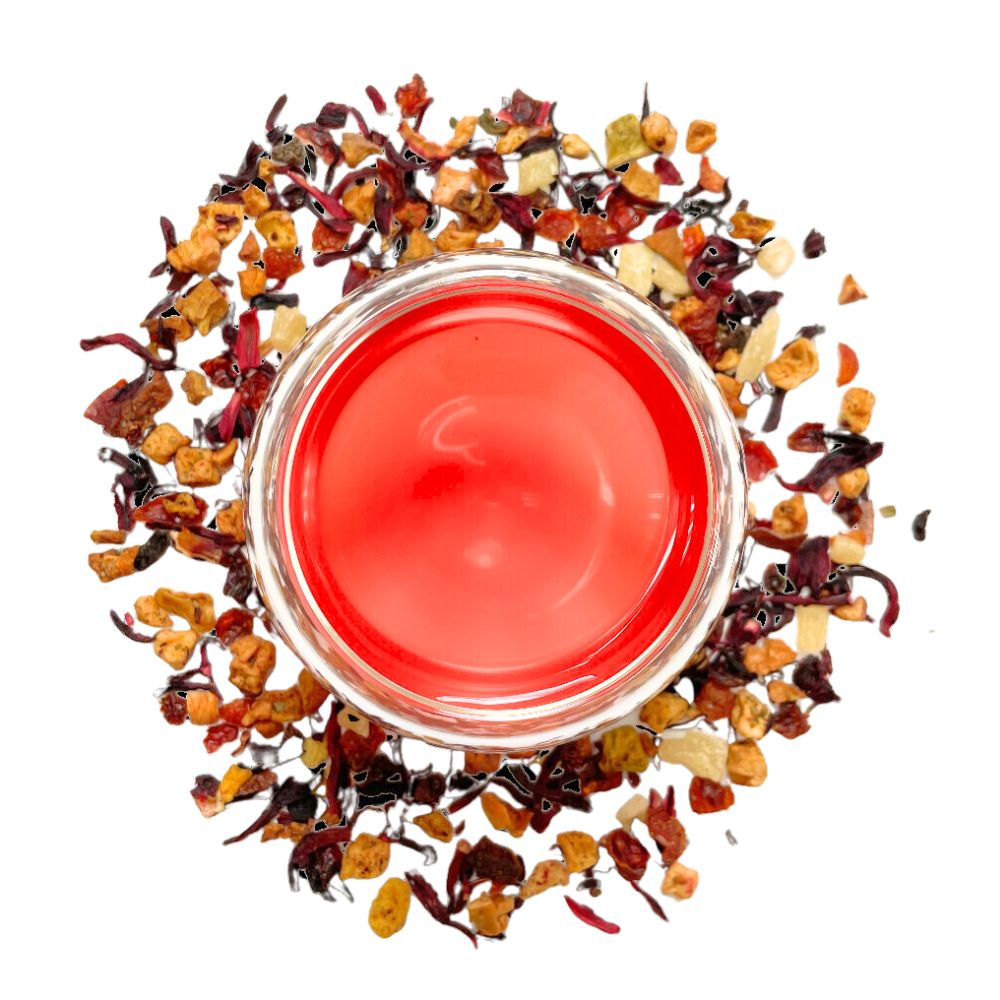 Peach Berry | Organic | The Green Teahouse | Hibiscus | Raspberry