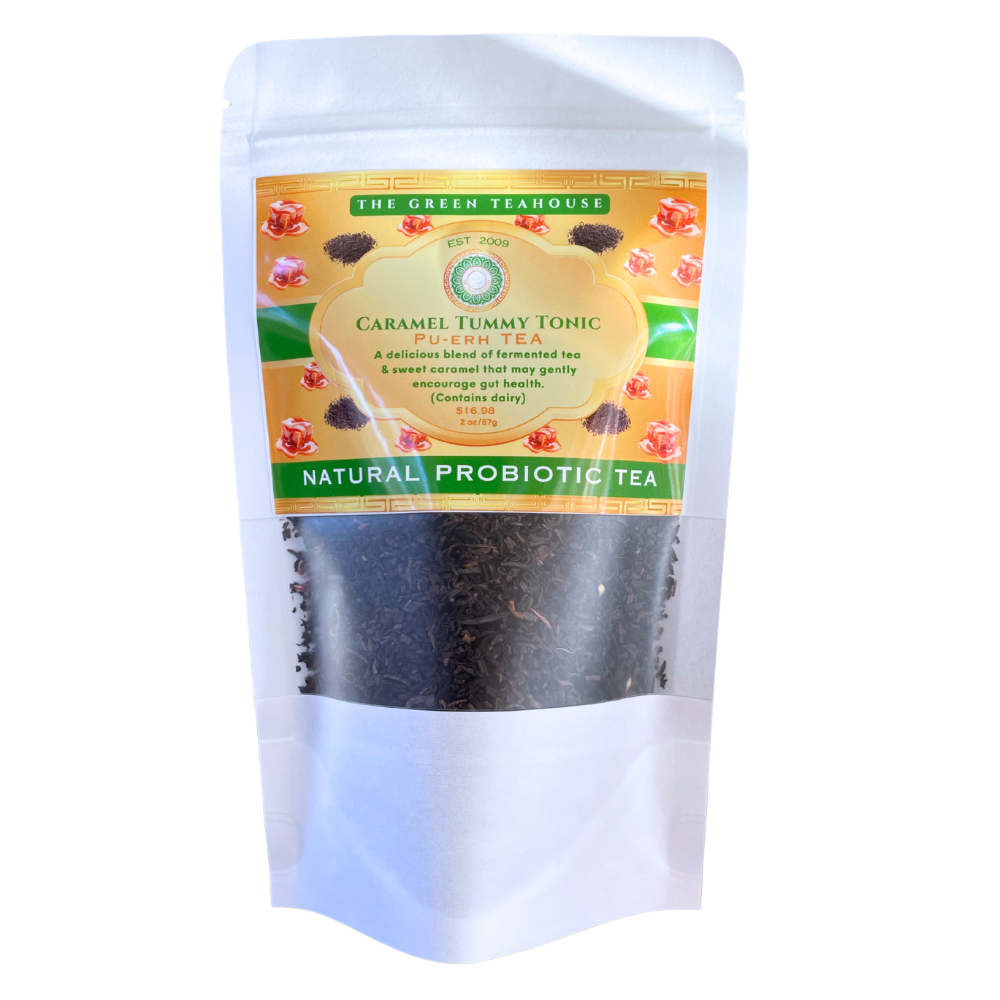 Toffee Almond Pu-erh | Buy online | The Green Teahouse | The Green